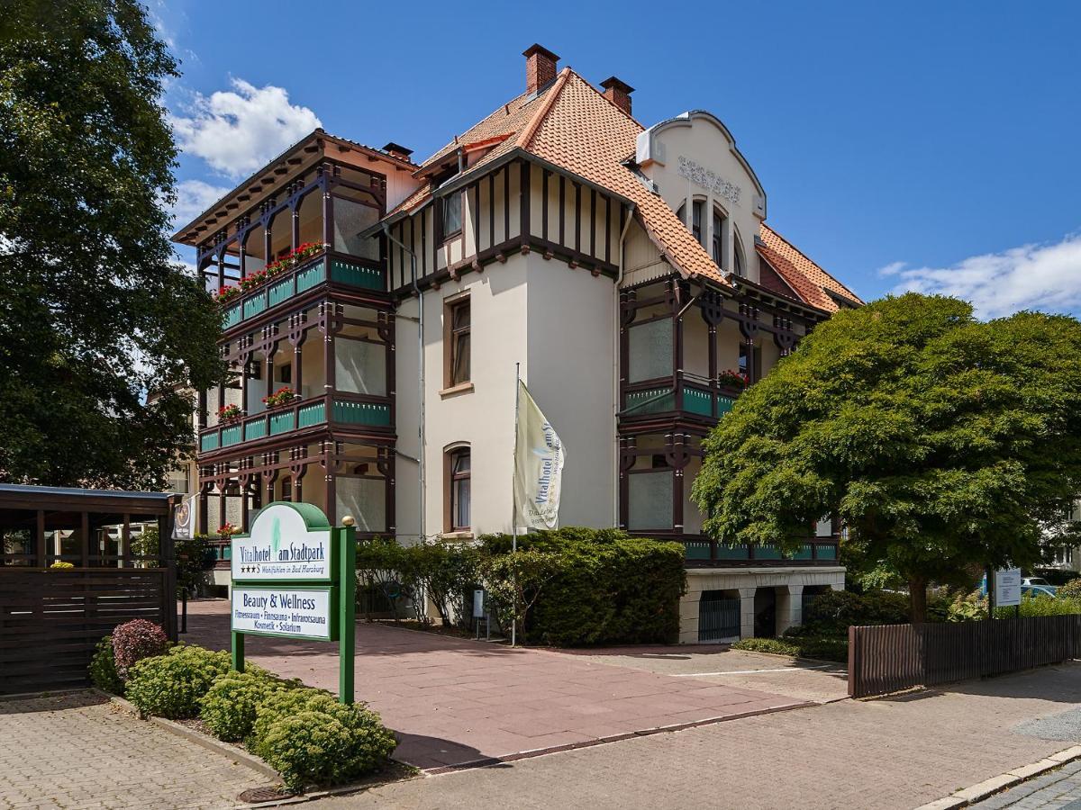Vitalhotel Am Stadtpark Superior Бад-Гарцбург Экстерьер фото