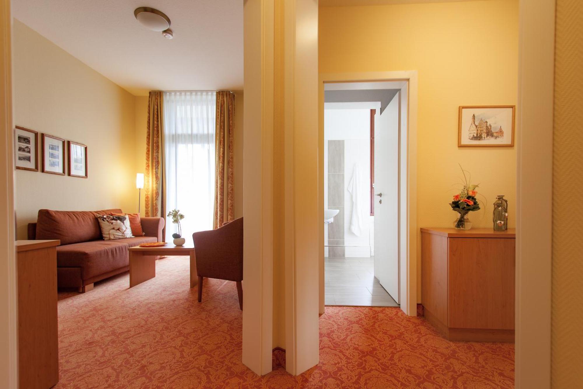Vitalhotel Am Stadtpark Superior Бад-Гарцбург Экстерьер фото